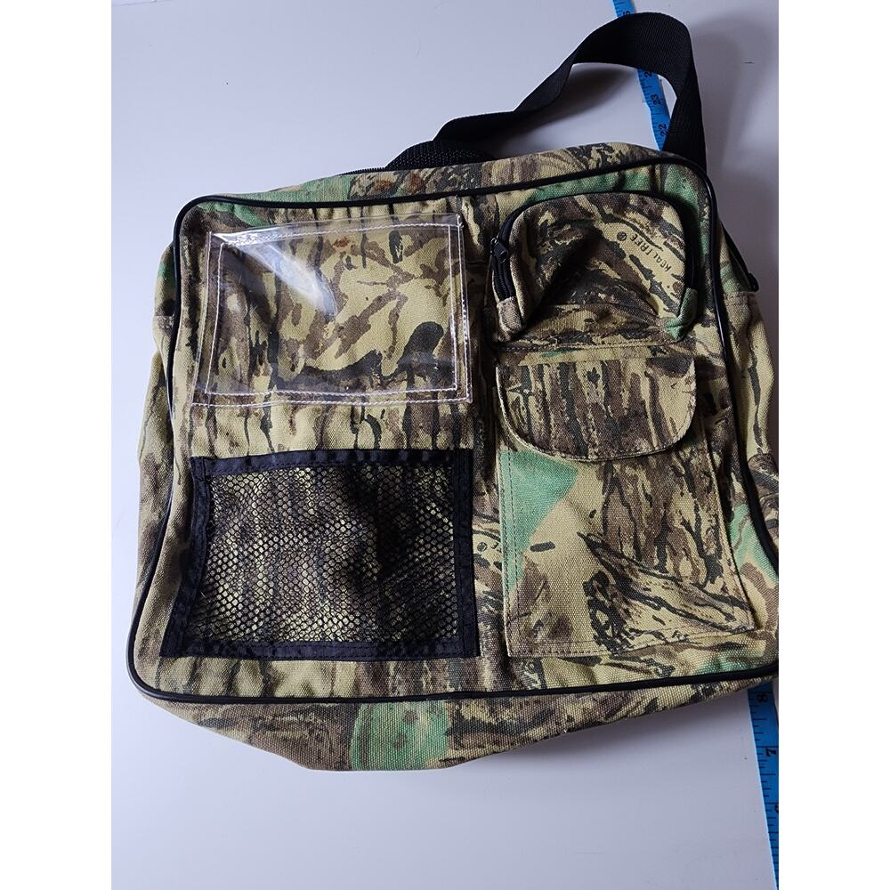 REALTREE Green Camo Square Crossbody Daypack Bag